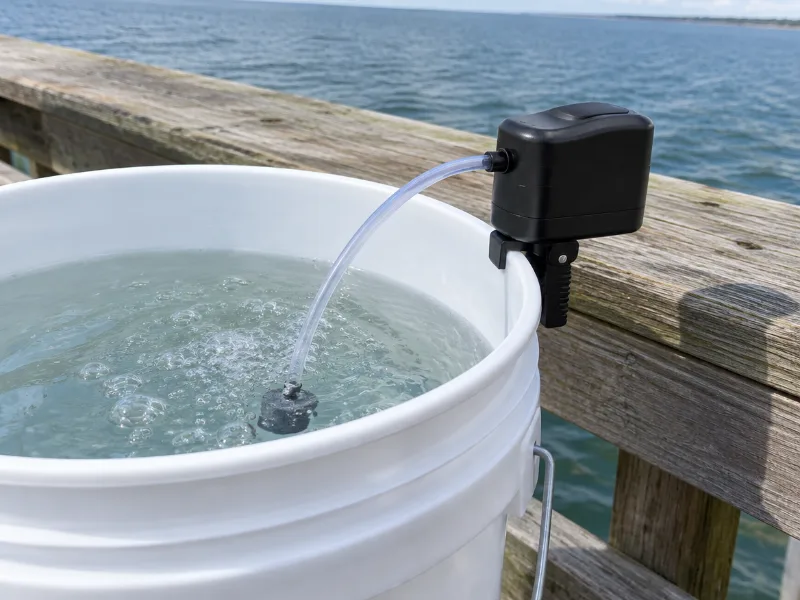 Beyond Bait Pump 2-speed live bait aerator