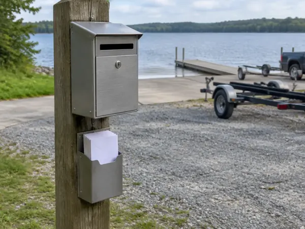 Illustration for boat launch fees and permits