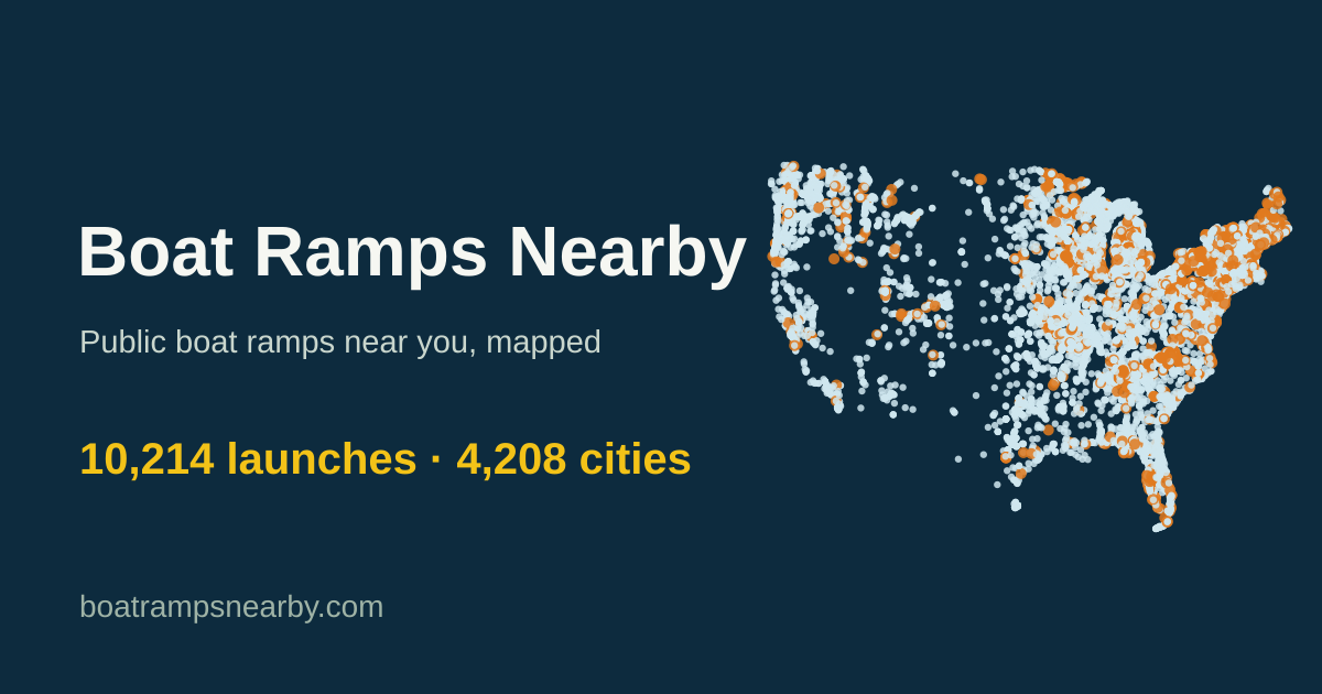 Snap Kayaks Boat Ramps Near Me: Public Boat Launches, Kayak Launches & Fishing Piers